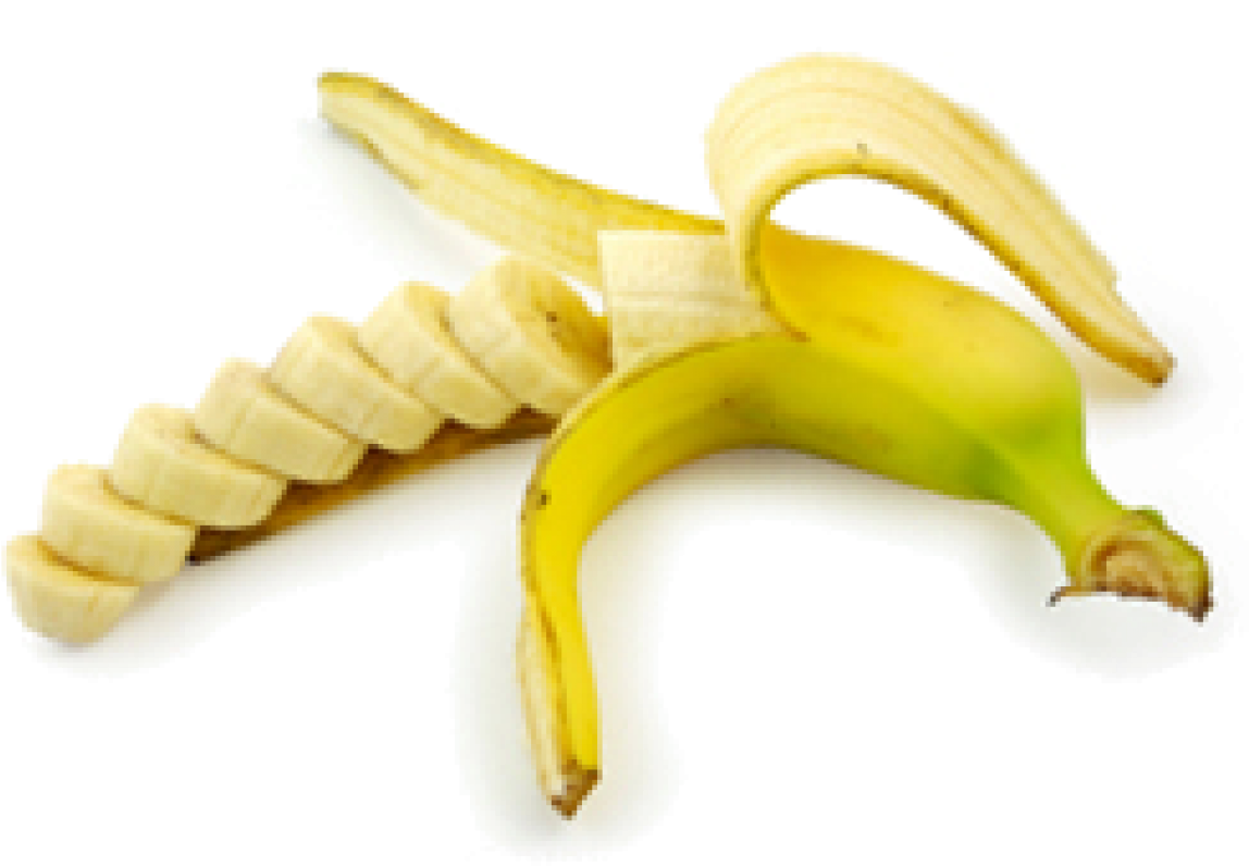 Bananas - Banana In Slices Clipart (1170x800), Png Download