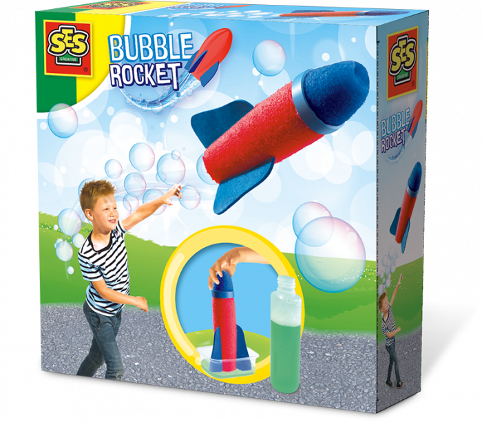 Ses Bubble Rocket - Spielzeug Rakete Clipart (700x613), Png Download