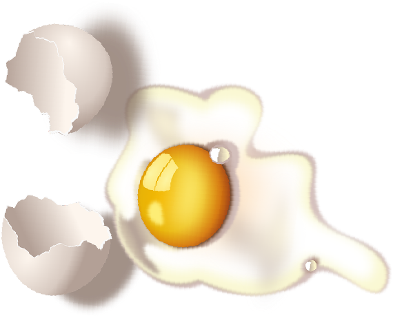 Huevo Frito - Still Life Photography Clipart (661x542), Png Download