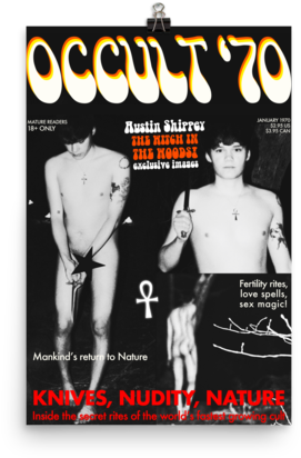 Occult '70 Poster - Flyer Clipart (600x600), Png Download