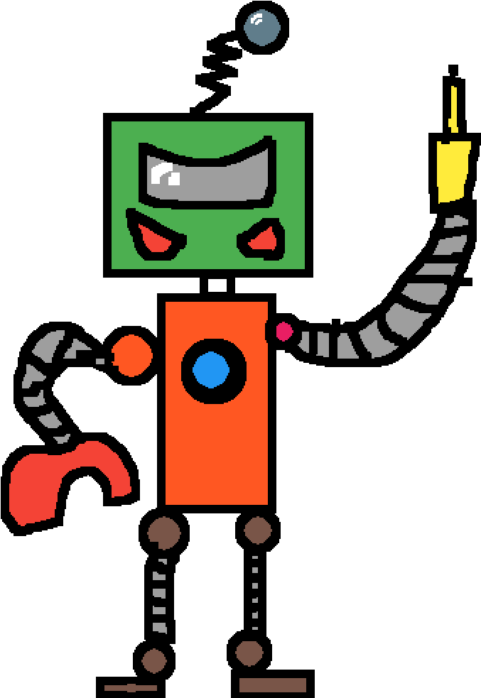 Tord's New Giant Robot Clipart (1000x1000), Png Download