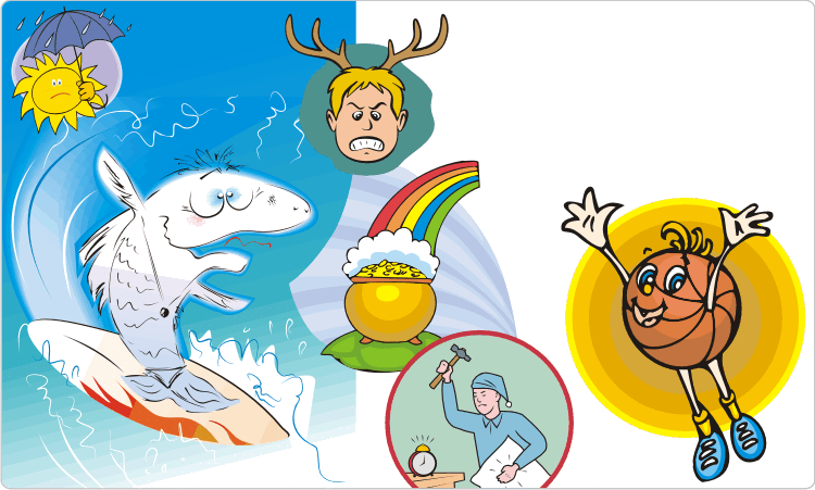 Cartoons For Kids And Humorous Clipart - Cartoon - Png Download (750x451), Png Download