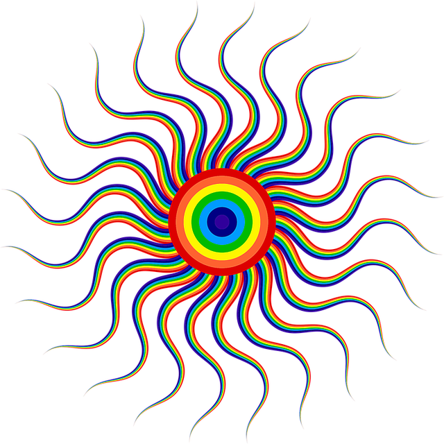 Trippy Mandalas Art Clipart (640x640), Png Download