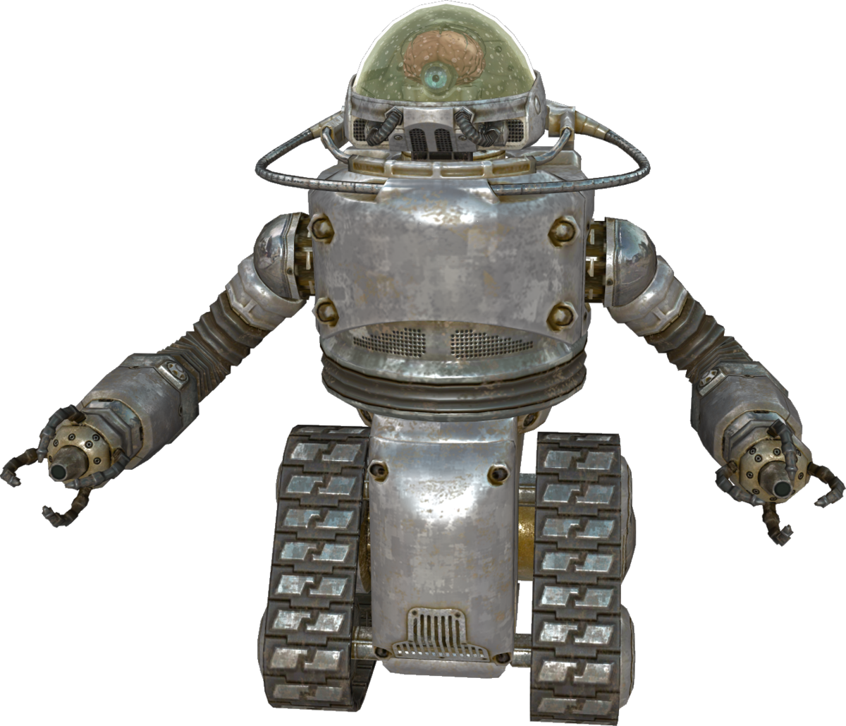 Robobrain Fallout 4 Clipart (1200x1029), Png Download