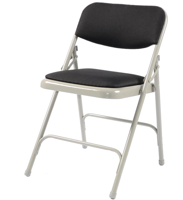 Folding Chair Png Clipart - Padded Folding Chair Uk Transparent Png (700x700), Png Download