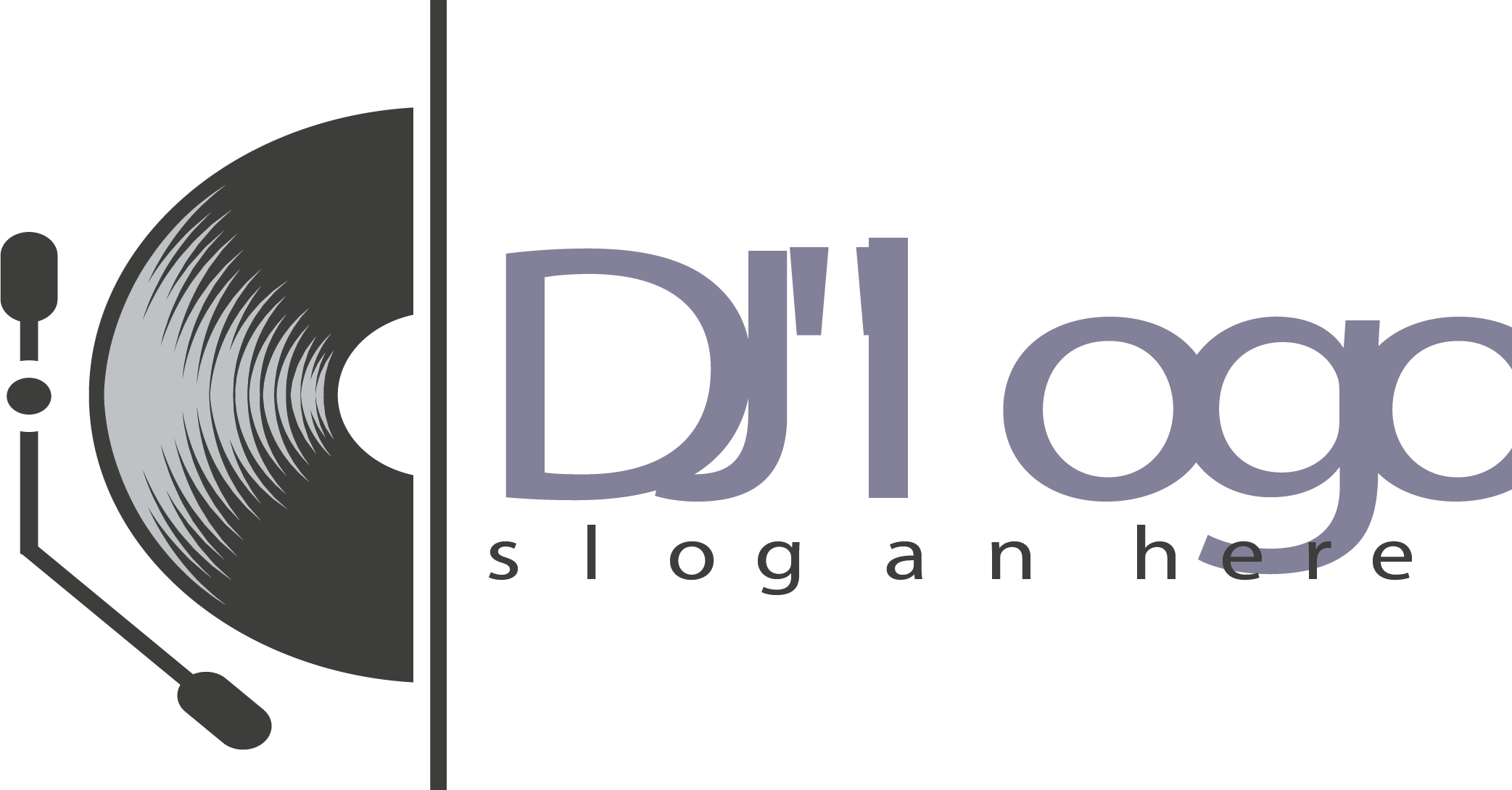 Dj - Graphic Design Clipart (2085x1090), Png Download
