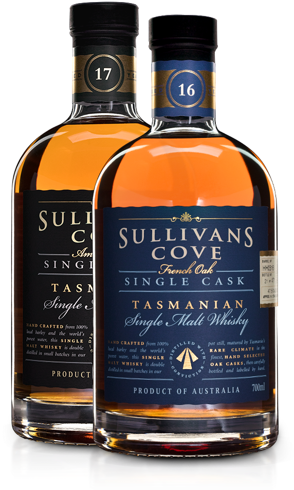 Tasmanian Single Malt Whisky - Sullivans Cove Whisky Clipart (620x952), Png Download