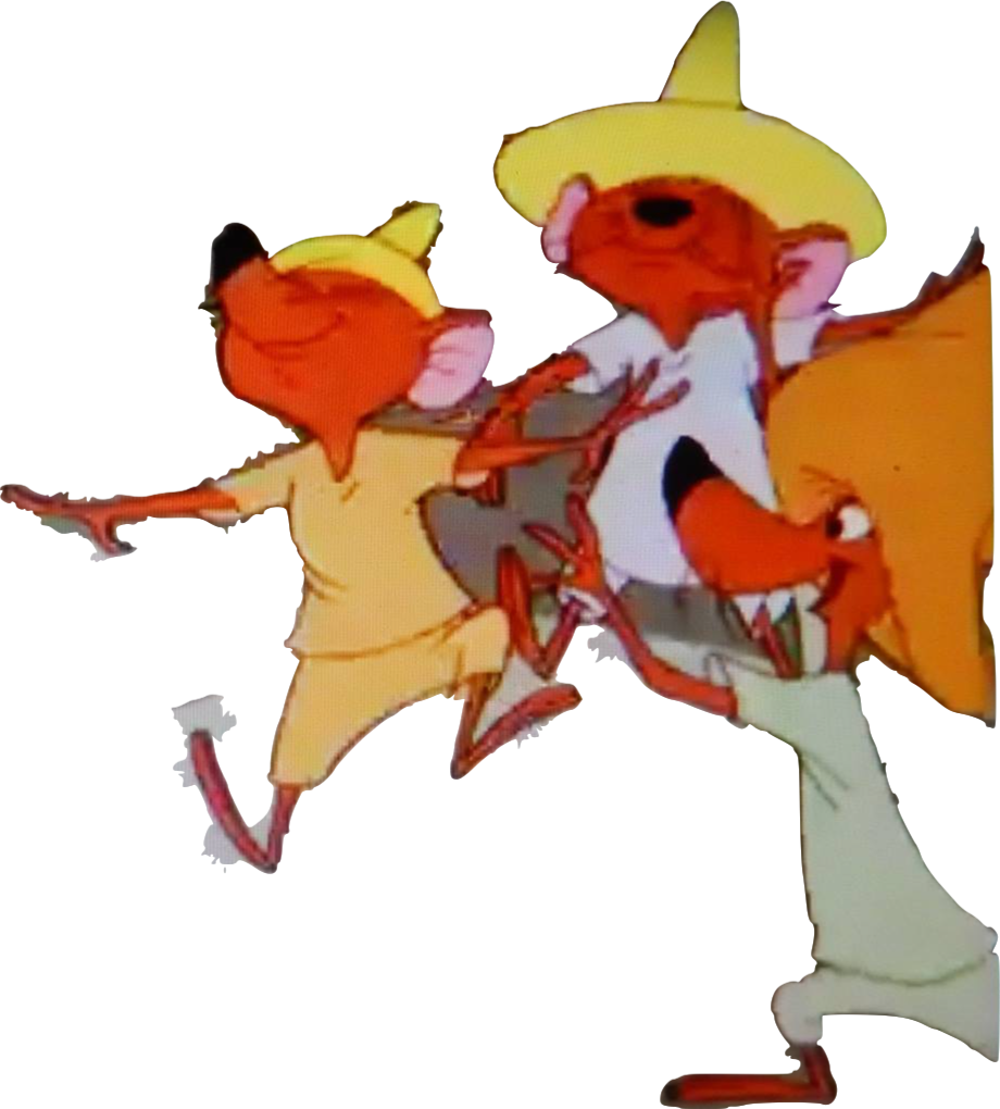 Speedy Gonzales Y Las Cuatro Hermanas Del Caballo Con - Cartoon Clipart (920x1020), Png Download