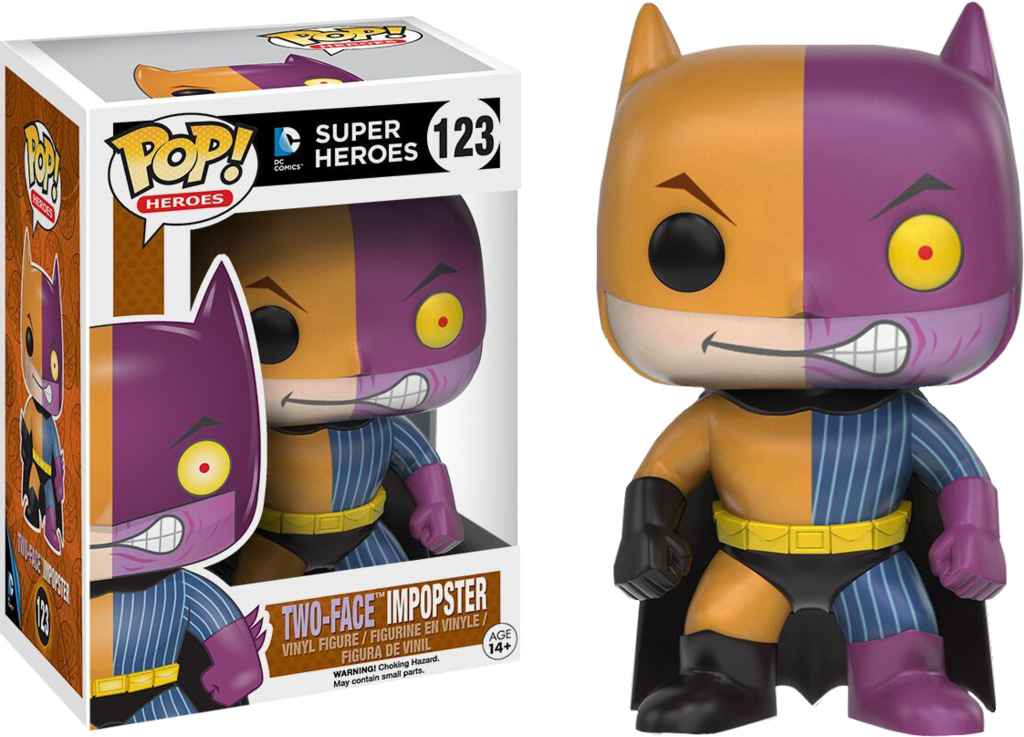 Two-face Impopster - Funko Pop Batman Two Face Clipart (1024x737), Png Download