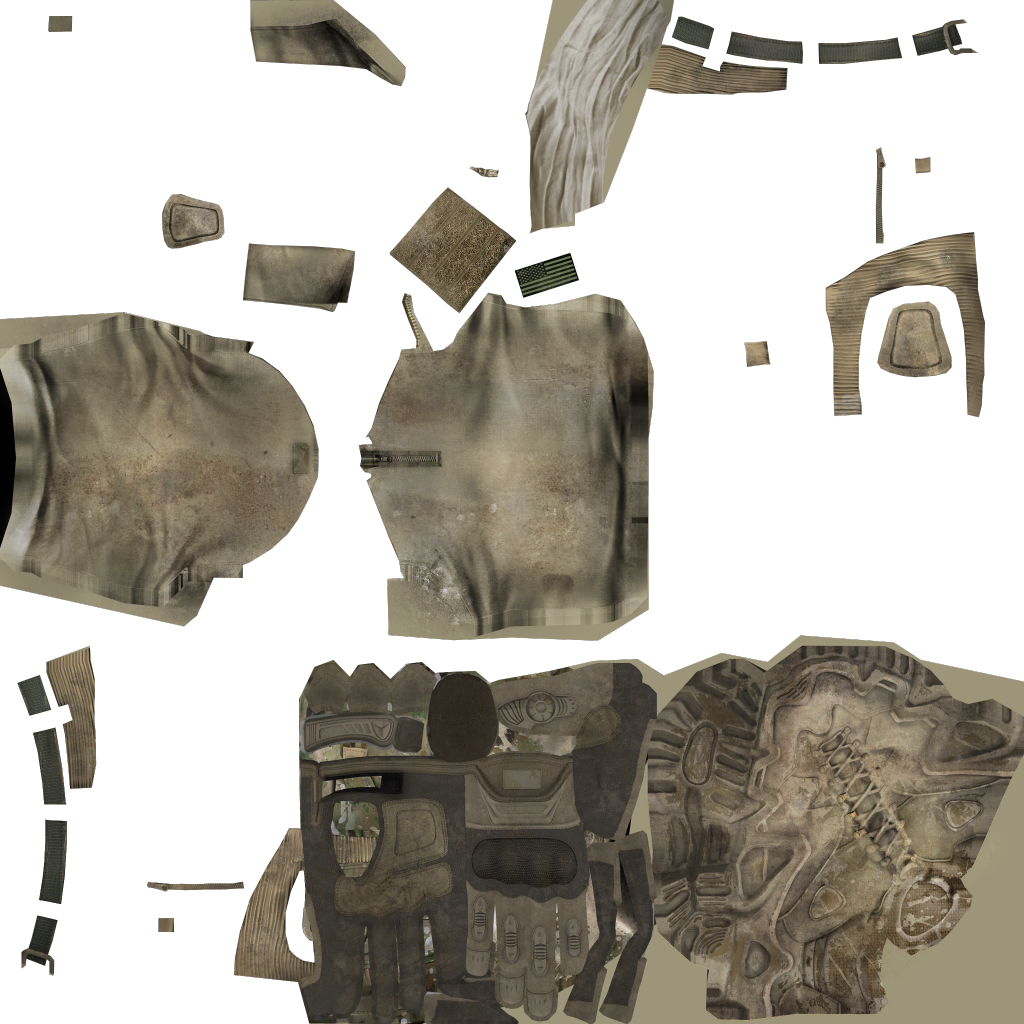 Blufor/nato Uniform Template Photo Blufor Texturetemplate Clipart (1024x1024), Png Download