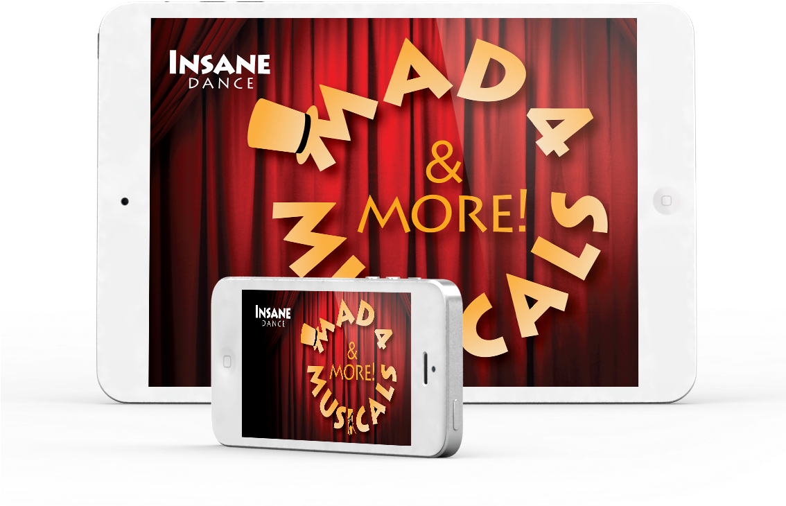 Mad 4 Musicals - Graphic Design Clipart (1133x831), Png Download