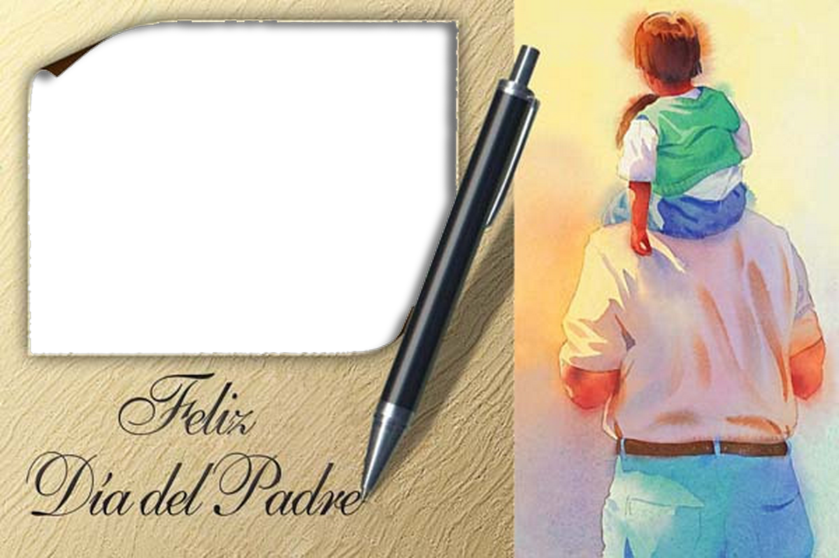 Marcos De Fotos Dia Del Padre - Marco Para Fotos Dia Del Padre Clipart (1200x798), Png Download