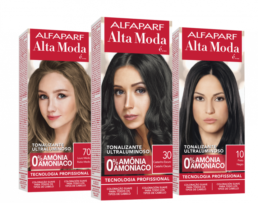 Tonalizante Familia - Tonalizante Alta Moda Castanho Escuro Clipart (830x653), Png Download