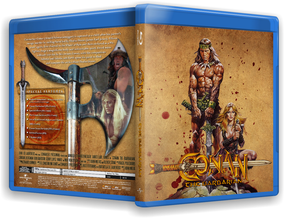 This Image Has Been Resized - Blu Ray Conan The Destroyer 1984 Clipart (1023x768), Png Download