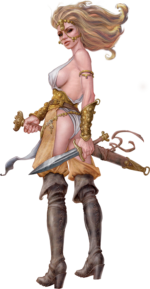 Valeria Paolo - Conan Red Nails Valeria Clipart (519x1000), Png Download