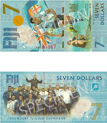 Fiji 7 Dollar - Fiji 7 Dollar Note Clipart (800x600), Png Download