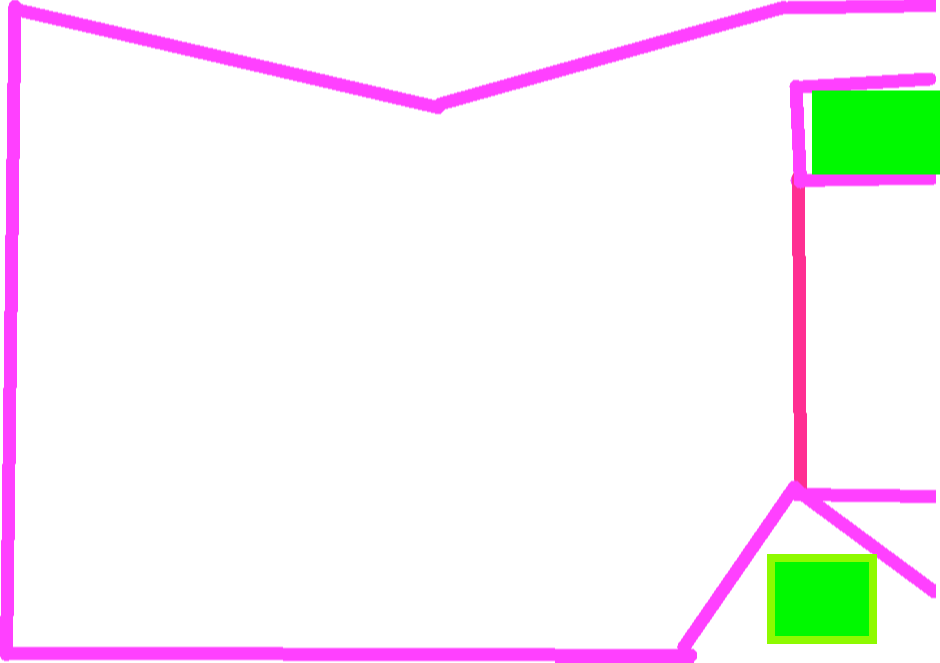 Background Scene - Drawing - Colorfulness Clipart (940x663), Png Download