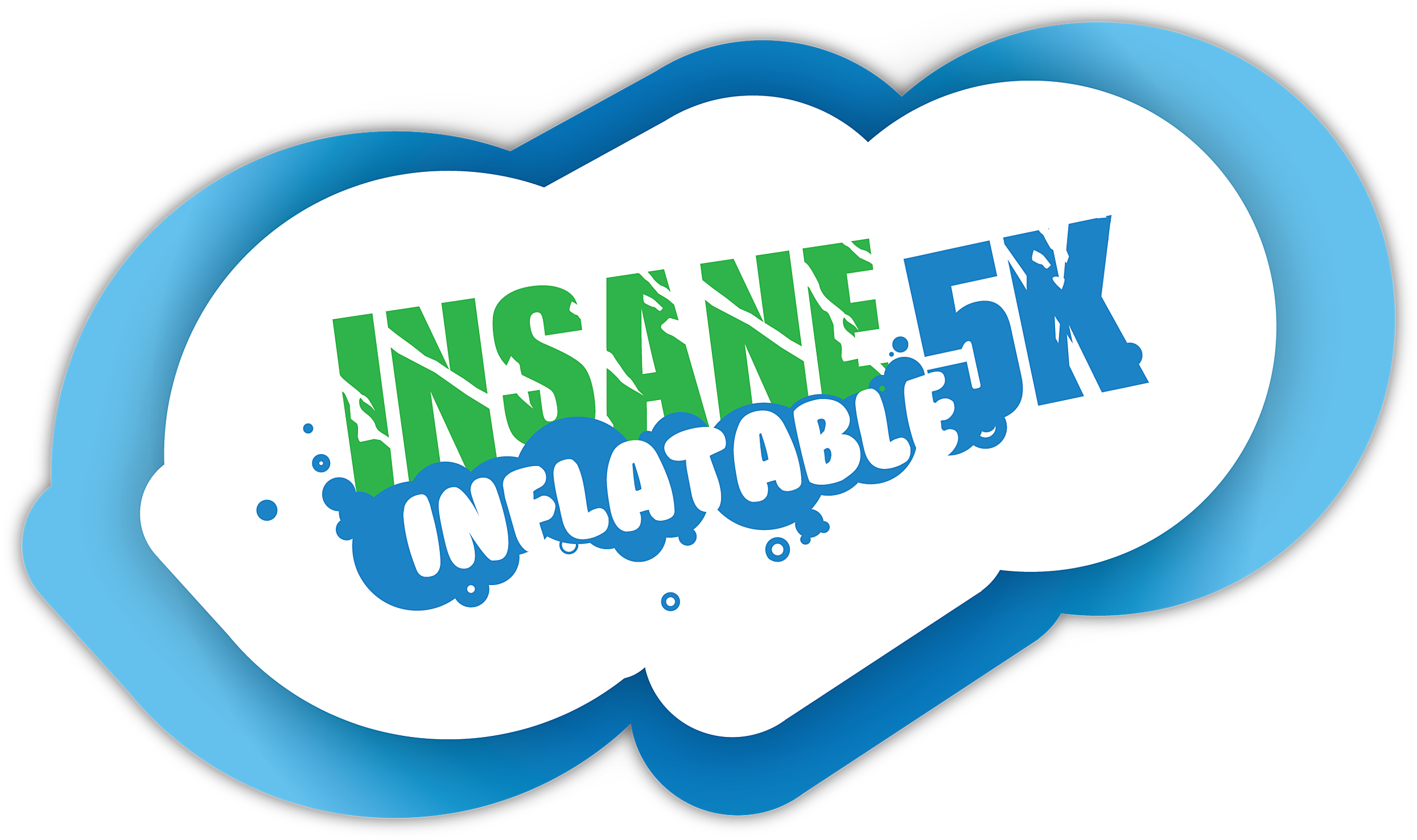 Insane Inflatable 5k Clipart (2499x1512), Png Download