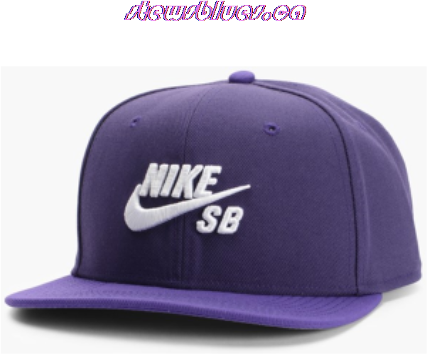 Mens Nike Sb Icon Snapback Cap Ink/purple/black - Nike Clipart (600x600), Png Download