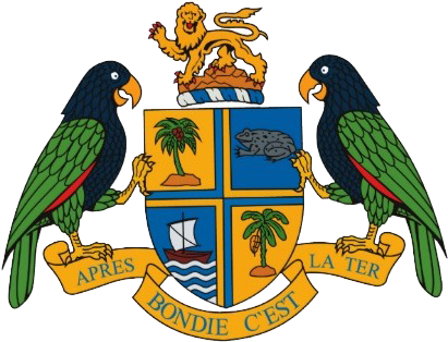 Issued At - Coat Of Arms Of Dominica Clipart (940x500), Png Download