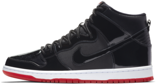 Nike Sb Zoom Dunk Bred Black Varsity Red Ds Limited - Nike Sb Dunk High Pro Jordan Clipart (640x640), Png Download