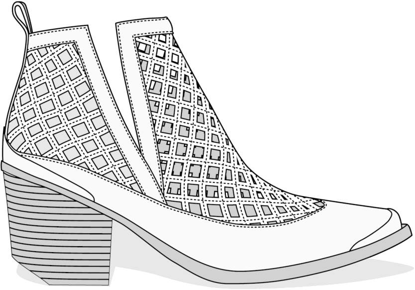 Vector Shoes - Boot Clipart (834x583), Png Download
