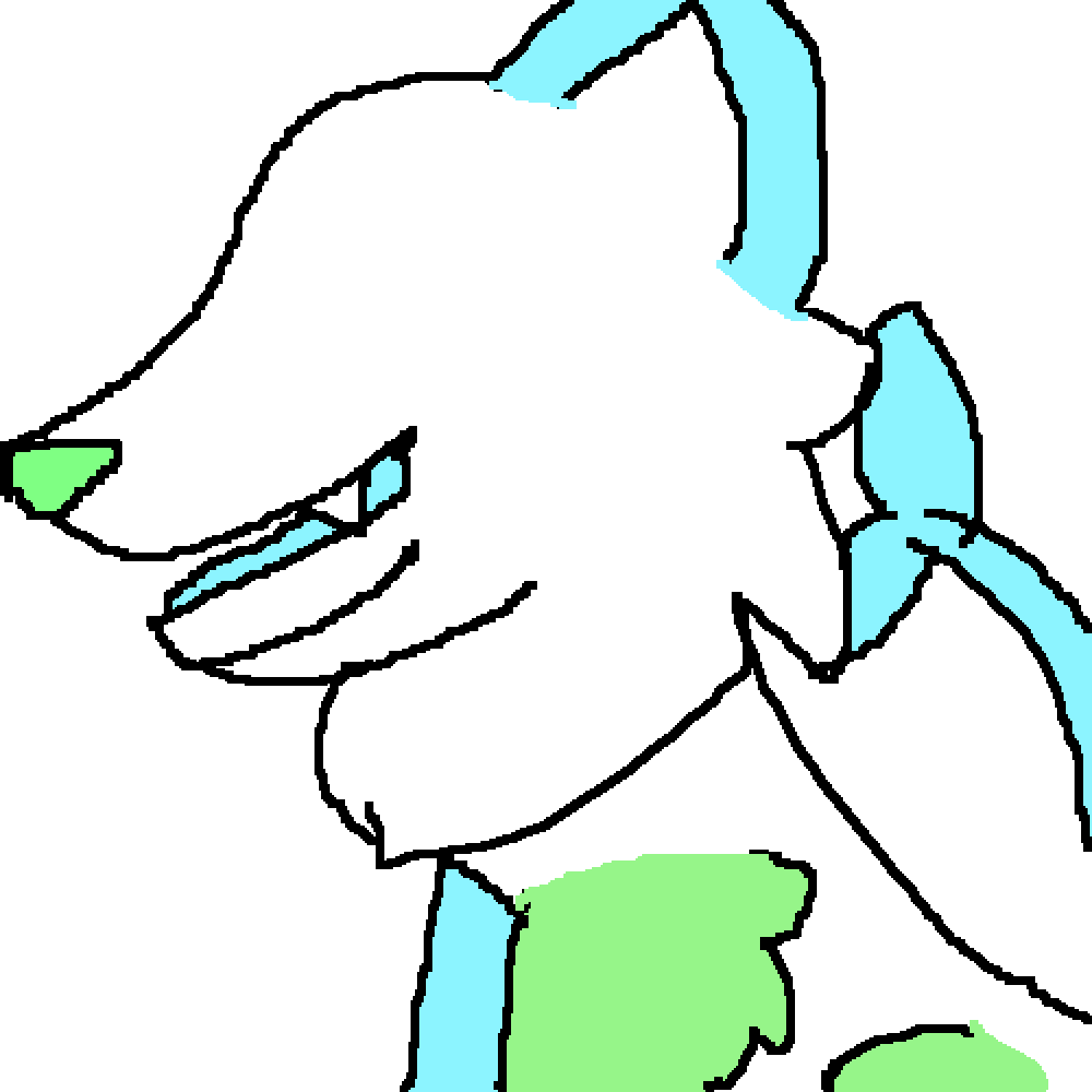 Floofy Monster Clipart (1000x1000), Png Download