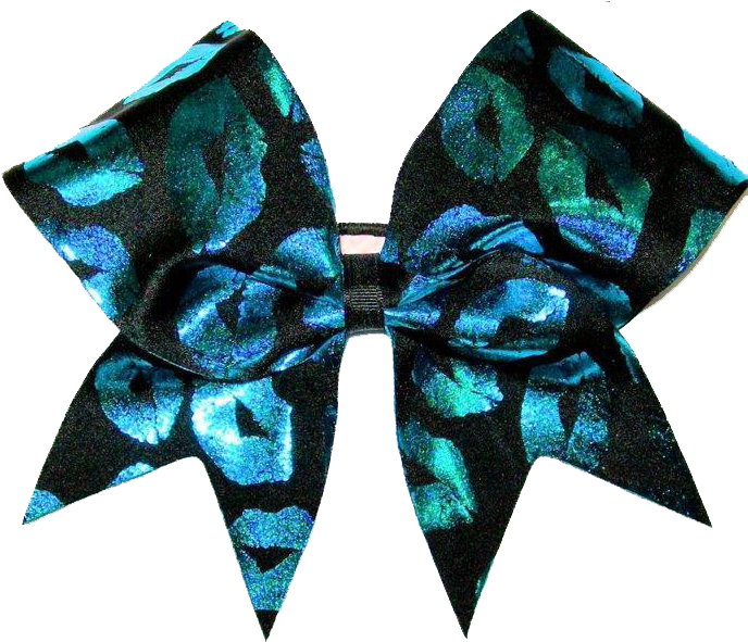 Lipstick Print Foil Bow - Riodinidae Clipart (688x591), Png Download