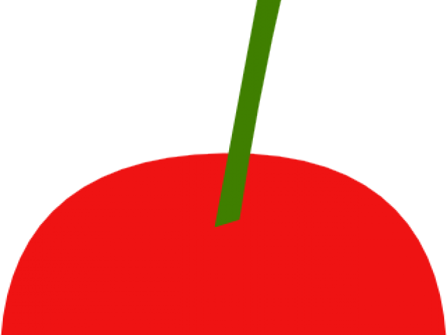 Cherry Clipart Single - Circle - Png Download (640x480), Png Download