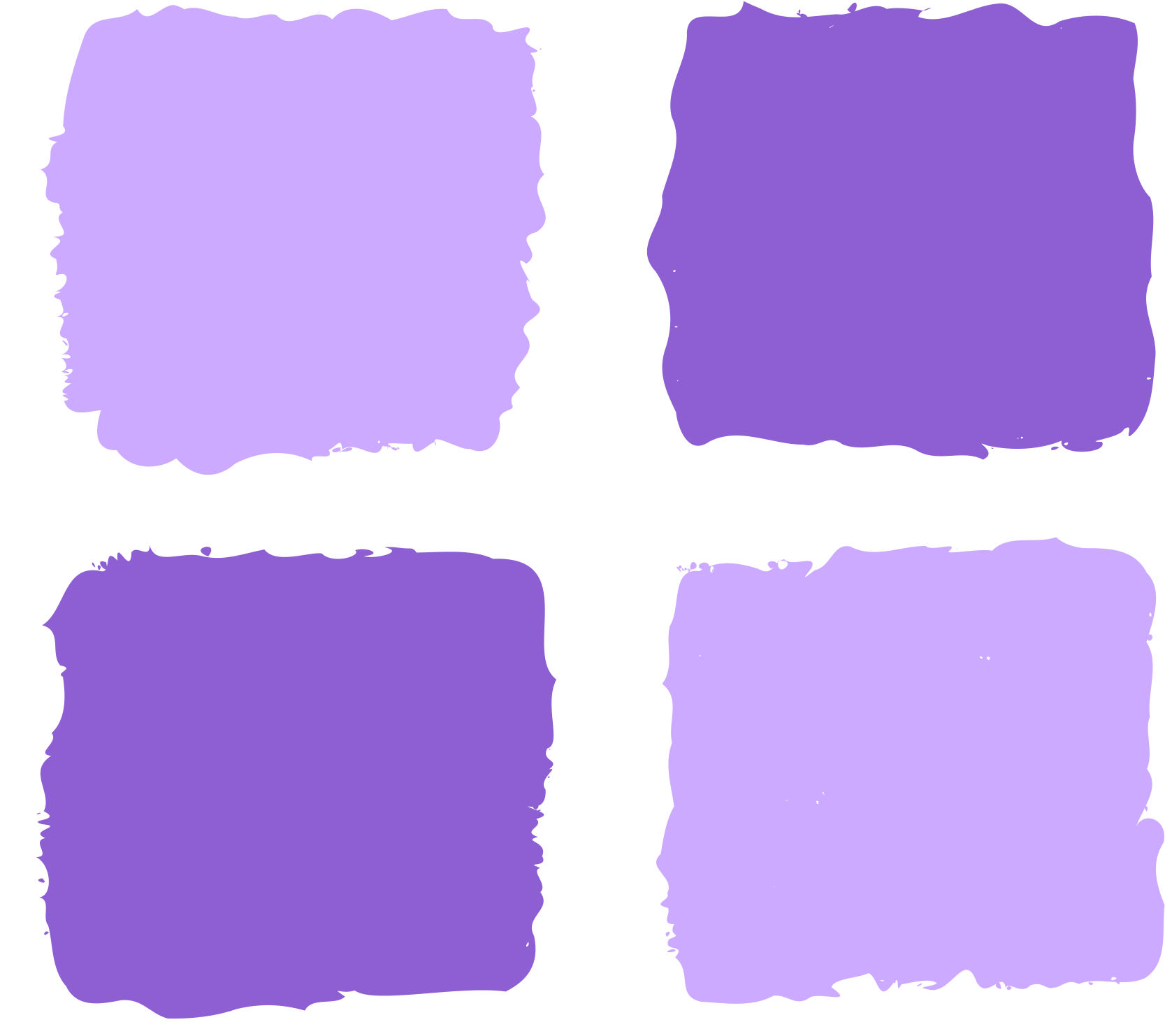 This Free Icons Png Design Of Purple Squares 1 - Png Formas Clipart Transparent Png (2400x1697), Png Download