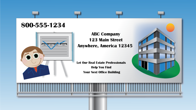 Looked Kinda Plain, So I Drew A Few More Things To - Billboard Clipart (799x451), Png Download