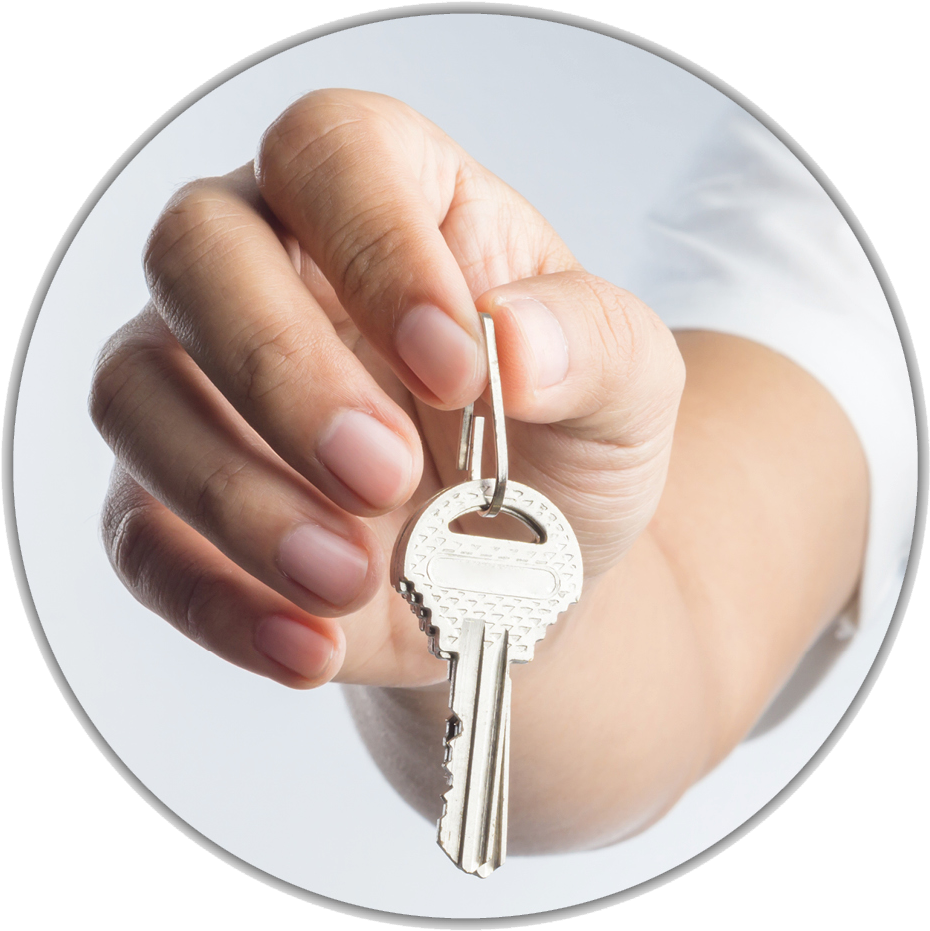 Franchise Opportunities - Person Holding House Keys Clipart (960x951), Png Download