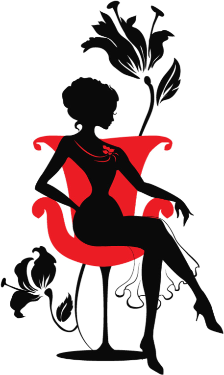 Poland Clipart Silhouette - Woman Silhouette Sitting In A Chair - Png Download (465x800), Png Download