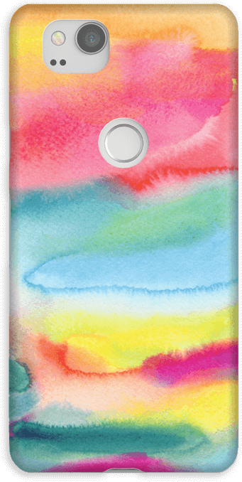 Color Explosion Case Pixel - Mobile Phone Case Clipart (484x800), Png Download