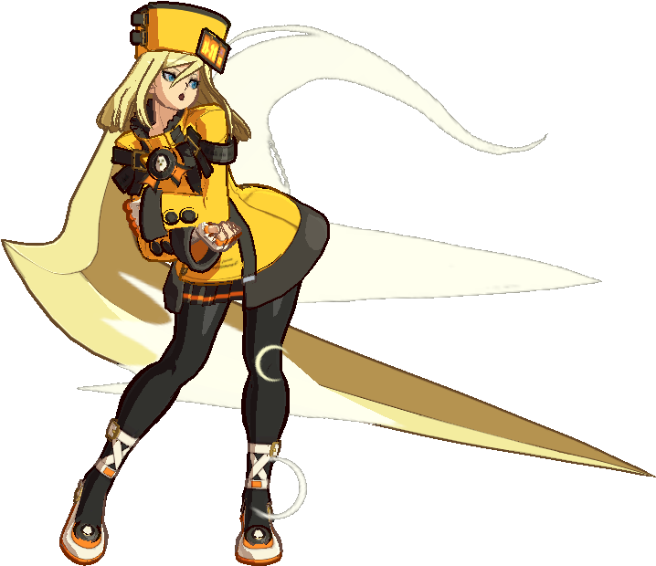 Ggxrd Millia Lustshaker - Millia Rage Png Clipart (734x638), Png Download