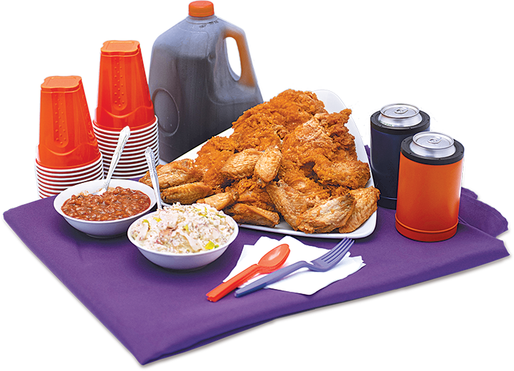 Food & Drink - Fried Chicken Clipart (733x529), Png Download