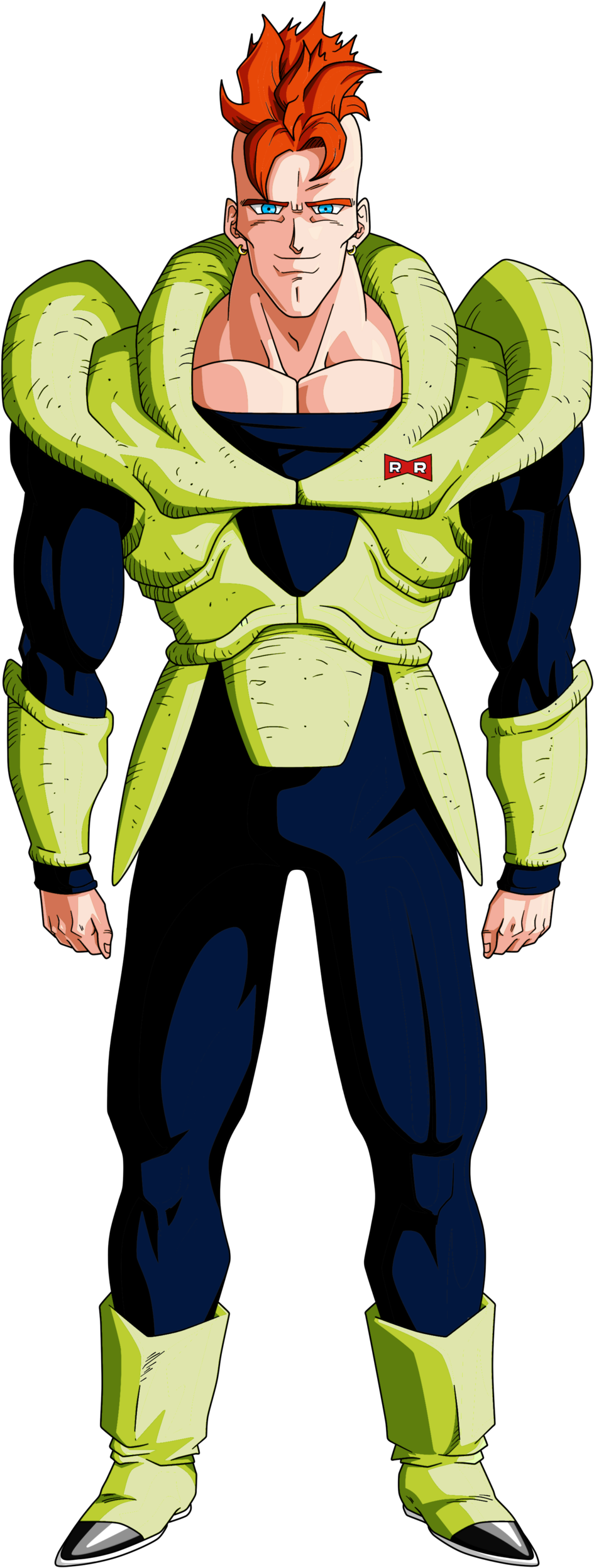 Dragon Ball Androide 16 , Png Download - Android 16 Transparent Clipart (945x2493), Png Download