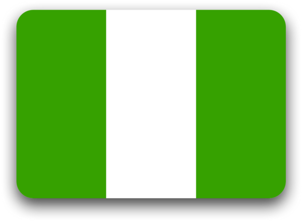 Nigeria Flag - Bandeira Nigéria Png Clipart (640x480), Png Download