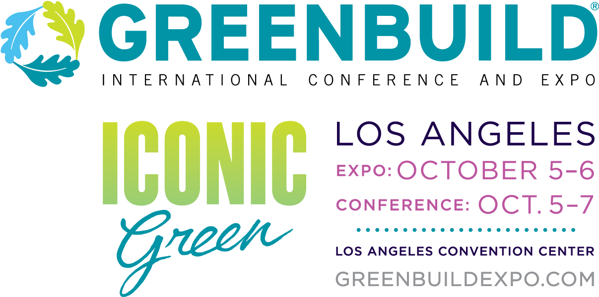 Kcrw Presents Greenbuild - Green Building Clipart (1400x833), Png Download