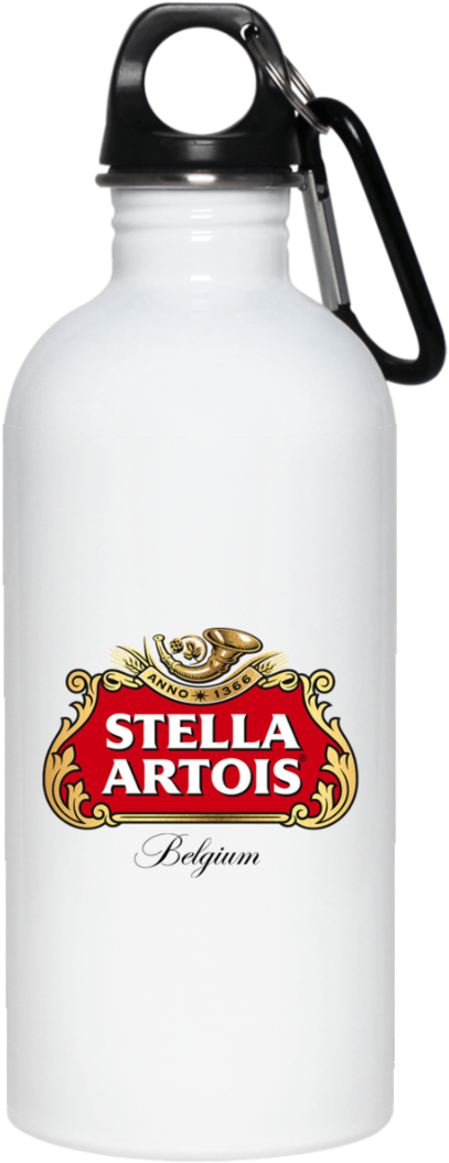 Stella Artois Classic 23663 20 Oz - Water Bottle Quote Clipart (407x1054), Png Download
