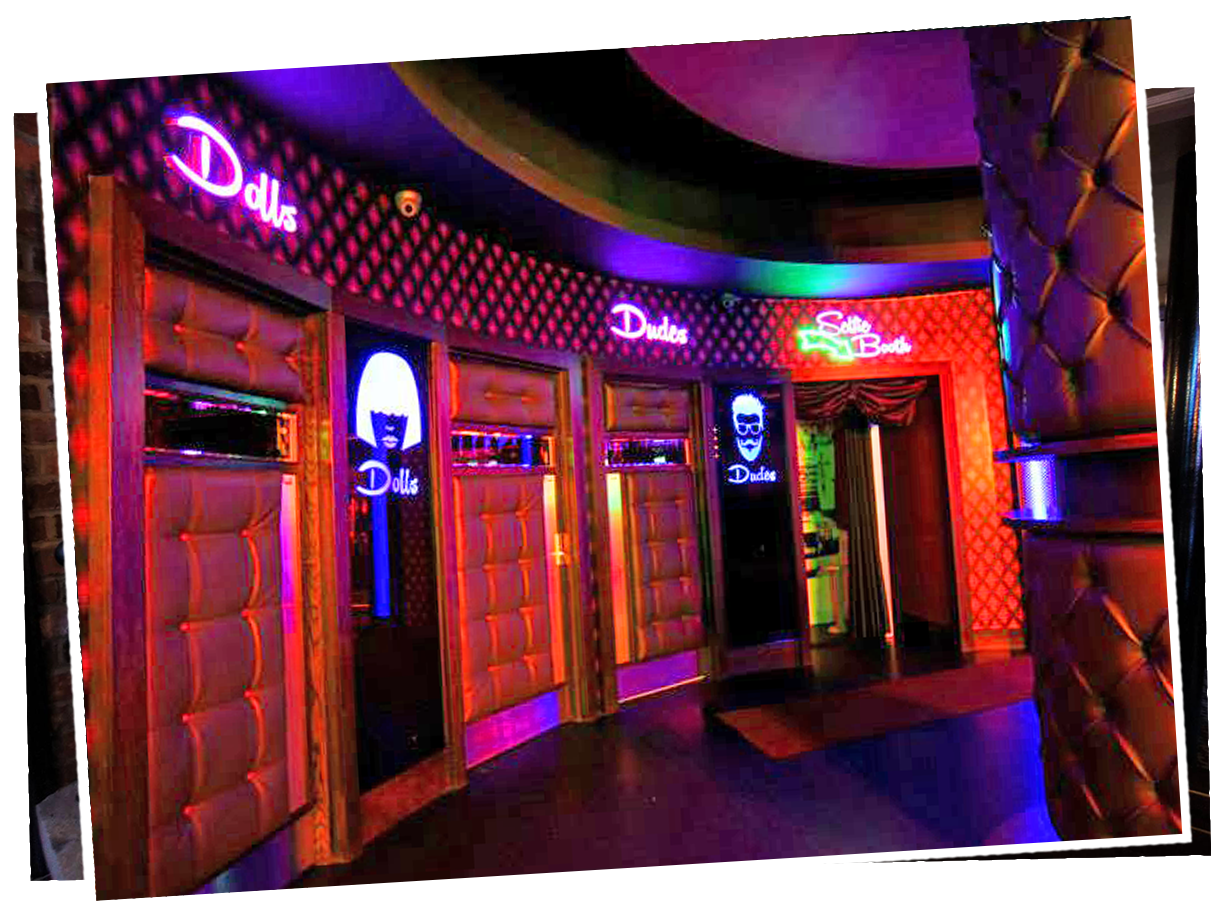 Night Club Toilets Design Clipart (1400x932), Png Download