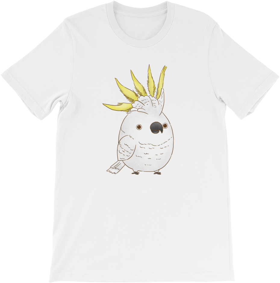Yellow Crested Cockatoo T-shirt - Carrot Clipart (1000x1000), Png Download