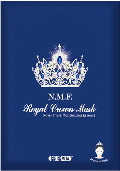 Frienvita - N - M - F Royal Crown Mask - Facial Clipart (600x800), Png Download