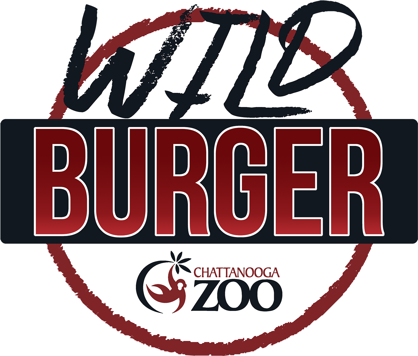 Wild Burger - Chattanooga Zoo At Warner Park Clipart (1600x1421), Png Download