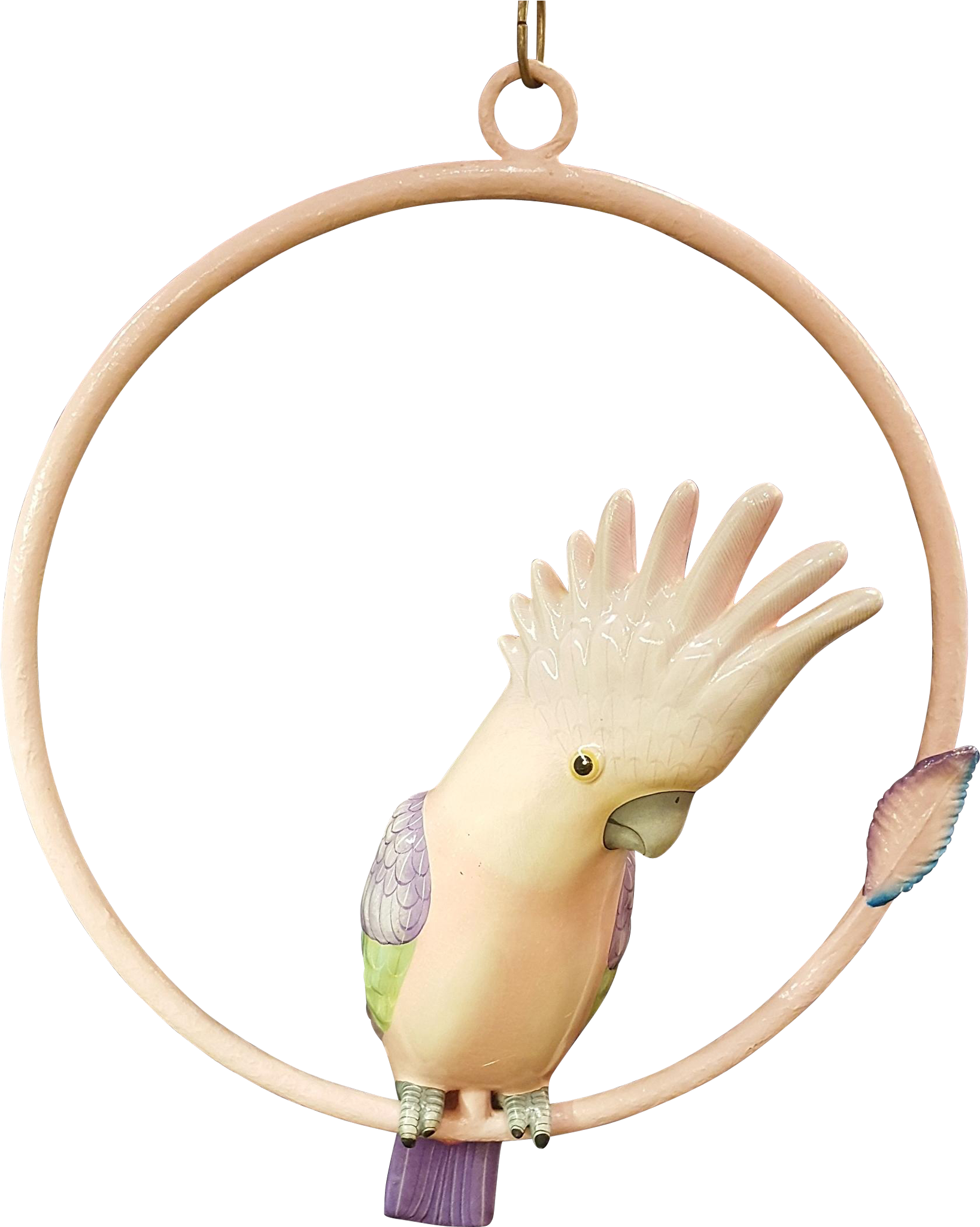 Colorful Sergio Bustamante Paper Mache Cockatoo Limited - Cockatiel Clipart (2048x2048), Png Download