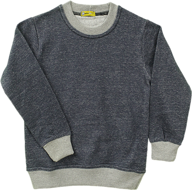 Baby Fox Full Sleeves Sweatshirt Grey - Sweater Clipart (650x643), Png Download