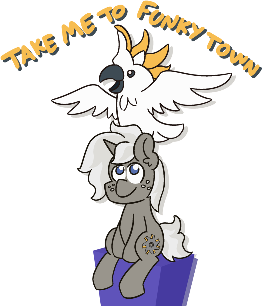 Threetwotwo32232, Cockatoo, Male, Oc, Oc - Cartoon Clipart (884x1024), Png Download