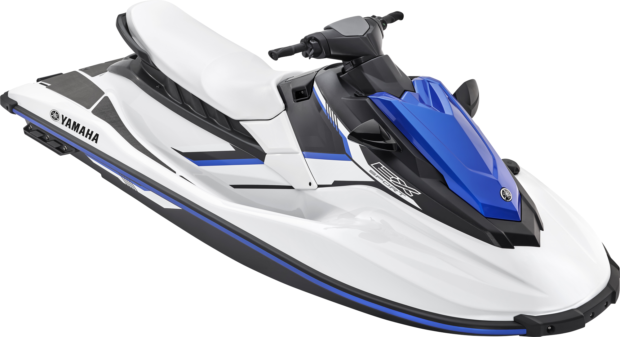 Blue Jet Ski Png Image Jet Ski, Skiing, Transportation, - Yamaha Ex Sport 2017 Clipart (2000x1087), Png Download