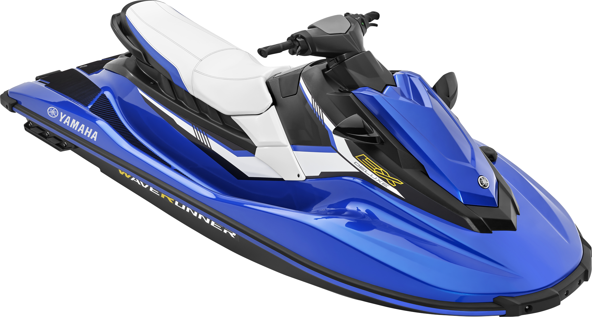Blue Jet Ski - Yamaha Ex Sport 2017 Clipart (2000x1073), Png Download