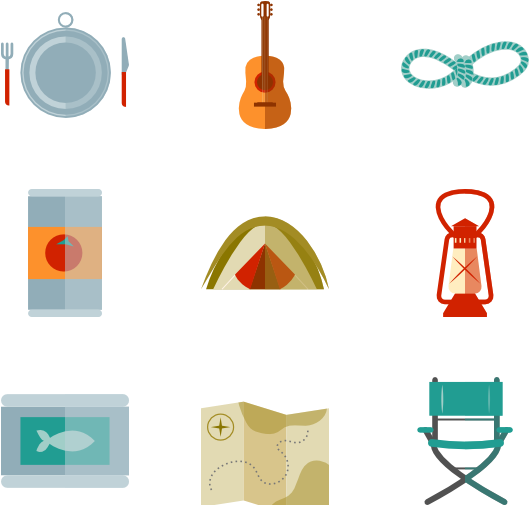 Tent Icon - Icons Camp Free Png Clipart (600x564), Png Download